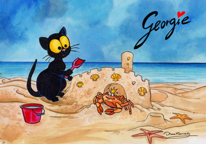 Georgie et le chteau de sable